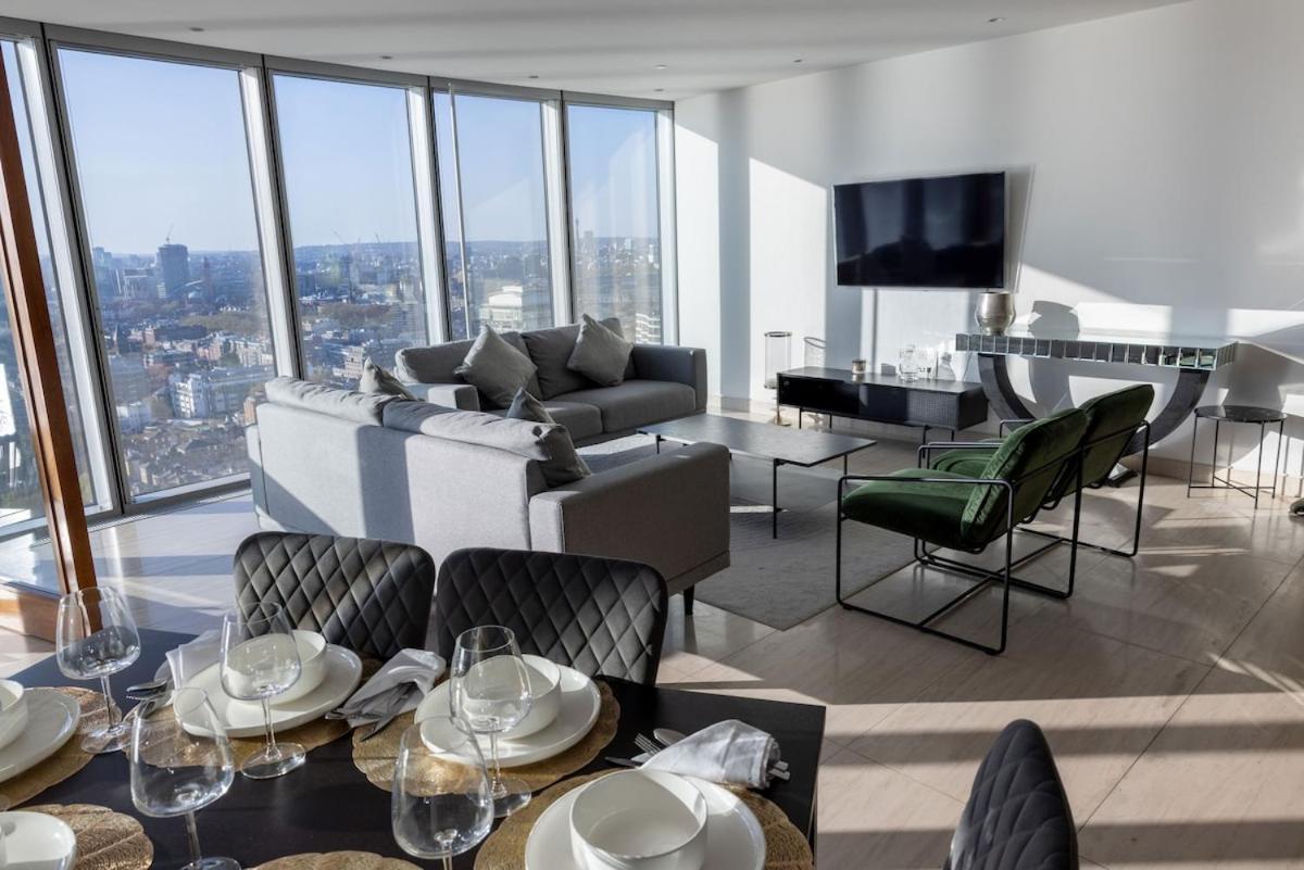 Appartamento Luxury With Pool, Gym, Spa, Free Parking 3 Bedroom Londra