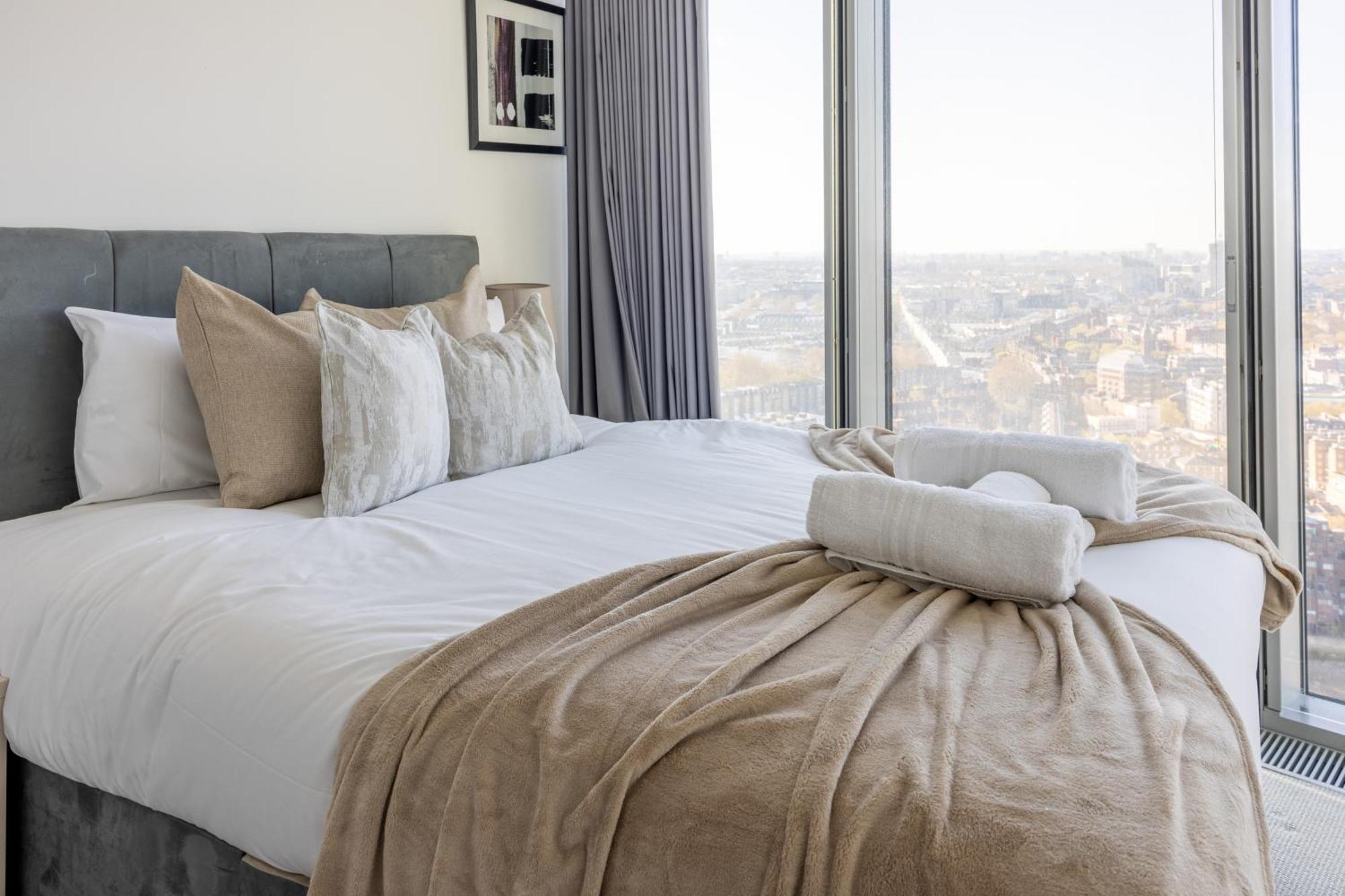 Appartamento Luxury With Pool, Gym, Spa, Free Parking 3 Bedroom Londra